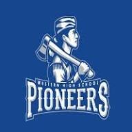 Western High Pioneers mascot